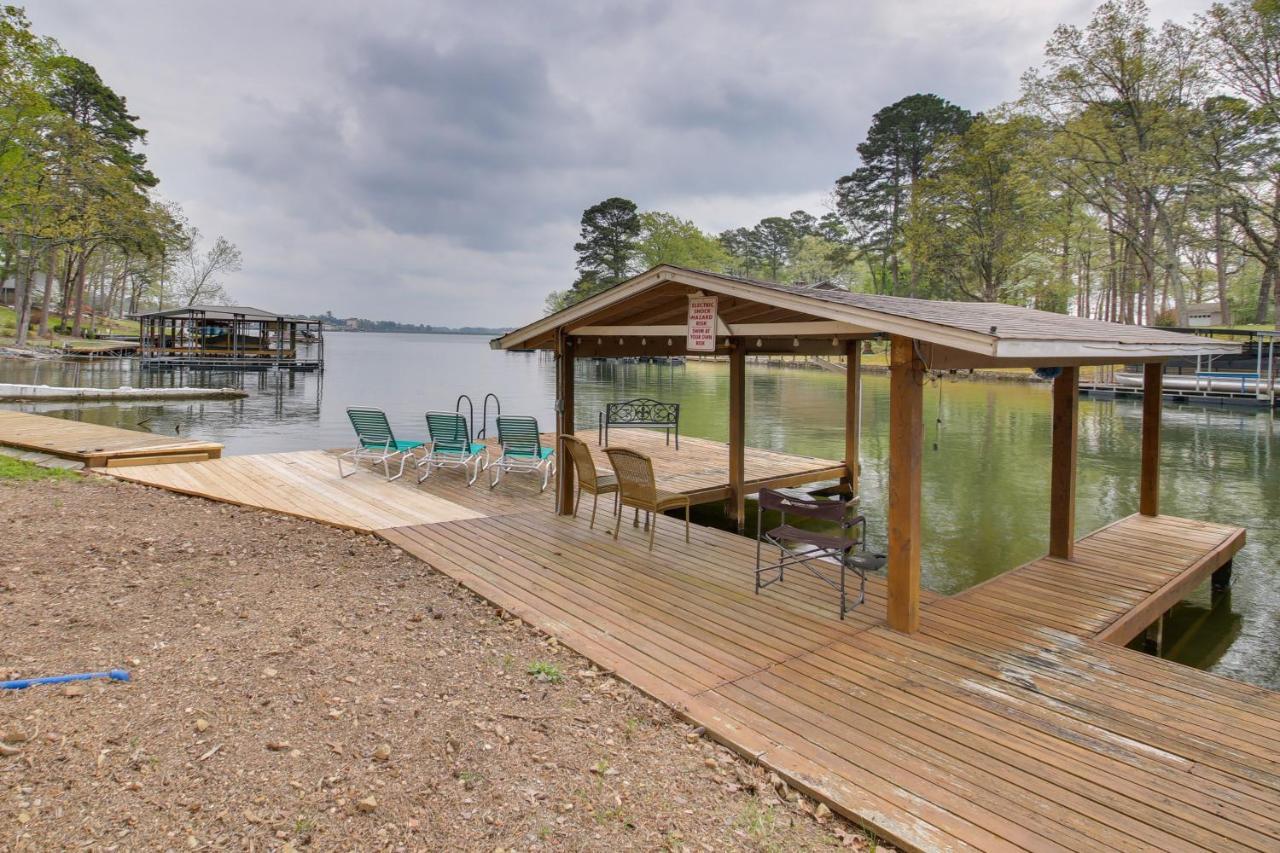 Cozy Lake Cabin With Dock In Hot Springs Natl Park Villa Lake Hamilton Luaran gambar