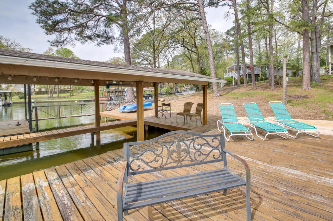 Cozy Lake Cabin With Dock In Hot Springs Natl Park Villa Lake Hamilton Luaran gambar