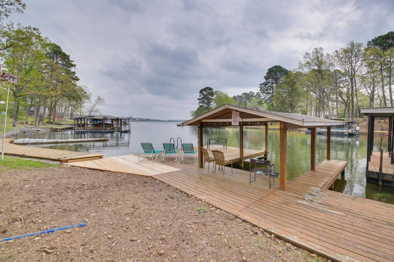 Cozy Lake Cabin With Dock In Hot Springs Natl Park Villa Lake Hamilton Luaran gambar