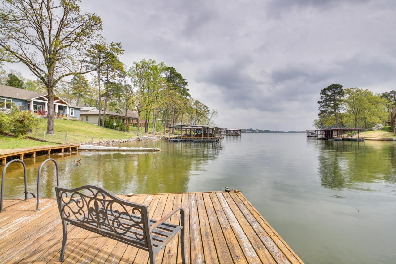 Cozy Lake Cabin With Dock In Hot Springs Natl Park Villa Lake Hamilton Luaran gambar