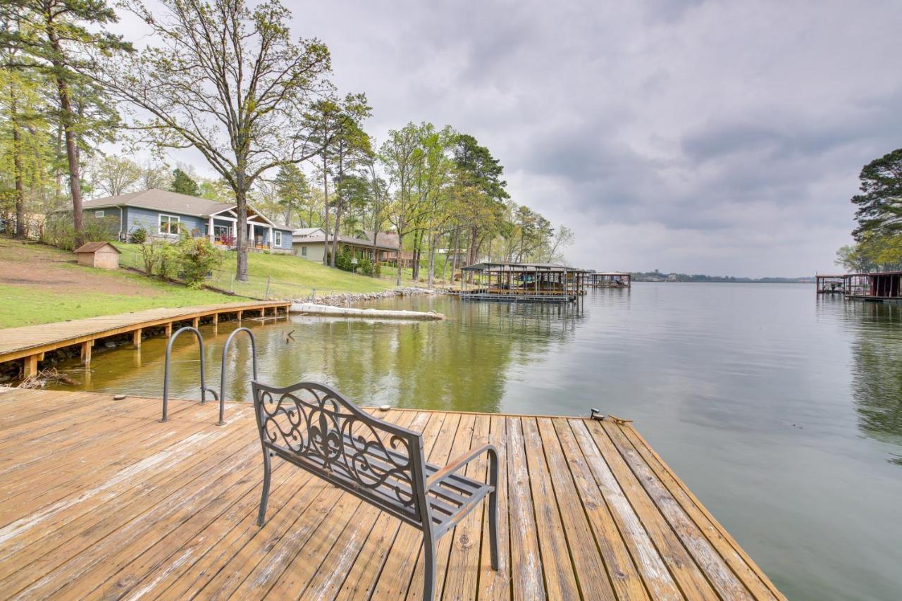 Cozy Lake Cabin With Dock In Hot Springs Natl Park Villa Lake Hamilton Luaran gambar