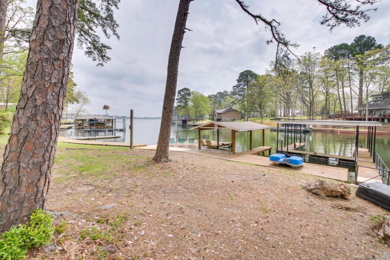 Cozy Lake Cabin With Dock In Hot Springs Natl Park Villa Lake Hamilton Luaran gambar